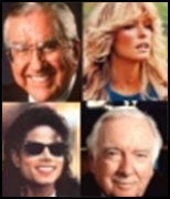 Fawcett, McMahon, Michael Jackson, Cronkite